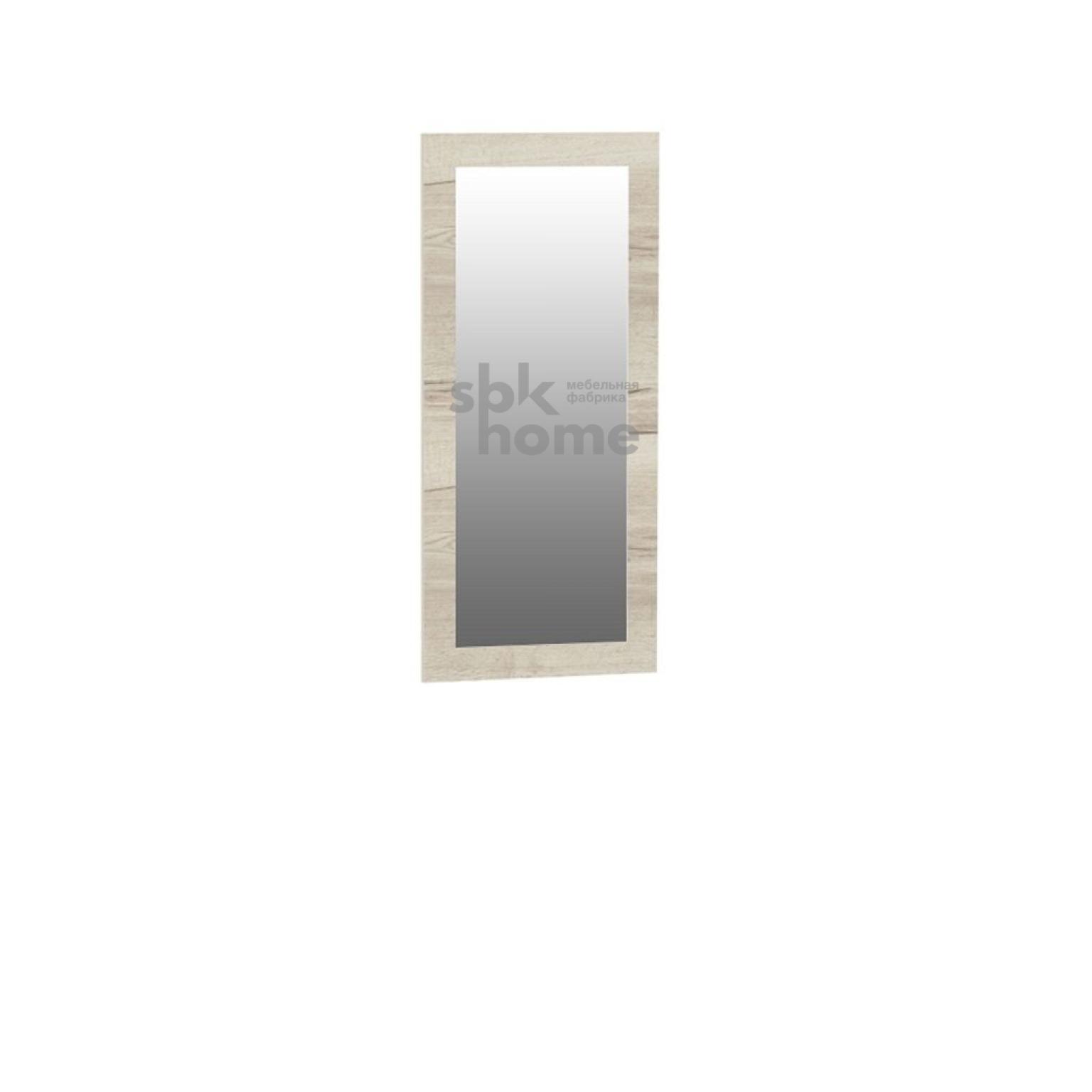 Зеркало 450 ПМ-9 Мале Дуб галифакс белый